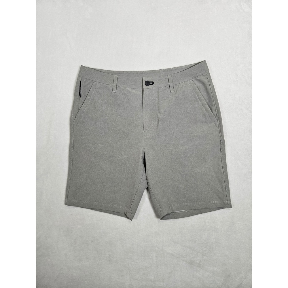 Public Rec All Day Every Day Shorts Mens 32 Grey Performance Stretch Golf Tech